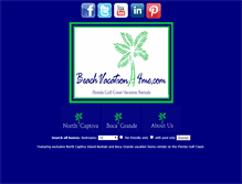 Tablet Screenshot of beachvacation4me.com